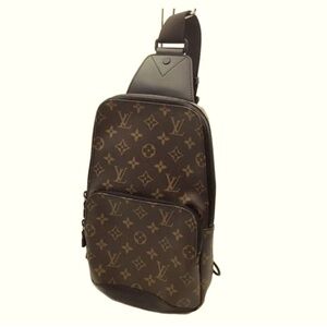 COPY *** Louis Vuitton Avenue Sling Bag Monogram Macassar Body Bag